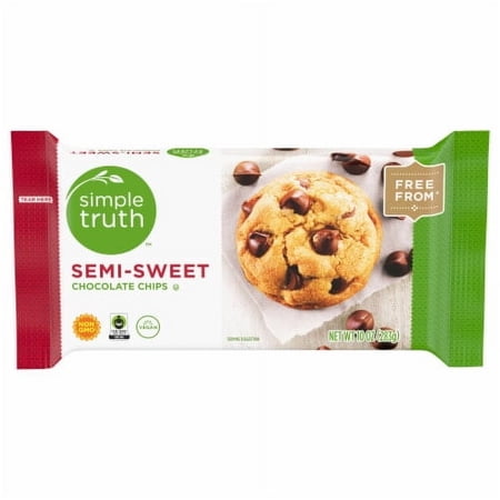 2X-Simple Truth Semi-Sweet Chocolate Chips Bar - 10 oz