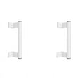 thumbnail image 1 of 2X Sliding Door Handle 8inch Aluminum Glass Pull Patio Handles Fits 6-5/8 Inch Mounting Holes, 1 of 4