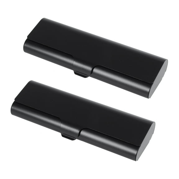 UK Slim Matte Hard Metal Spectacles Reading Glasses Eyeglasses Case ProtectionColors:Black X2 I127684