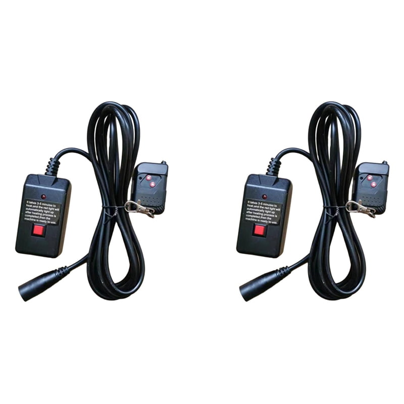 2X Smoke Fog Machine Wired Remote Control Remote Controller Receiver for 400W 900W 1500W Stage Effects Fogger