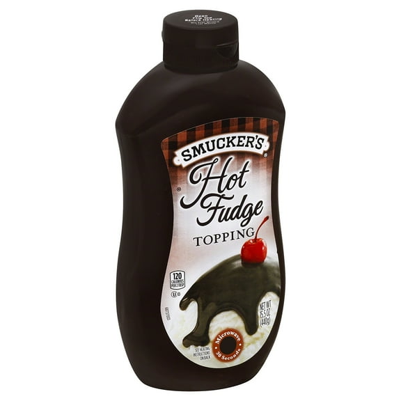 2X - Smucker,S Microwaveable Hot Fudge Topping, 15.5 Oz