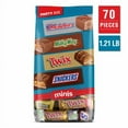 thumbnail image 1 of 2X - Snickers Twix Milky Way & 3 Musketeers Minis Milk Chocolate Bars Party Size Bulk Bag, 1 of 5