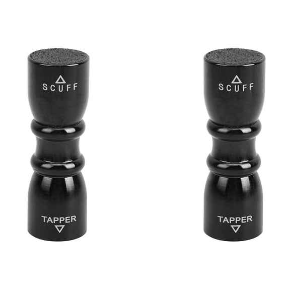 2X Snooker Pool Cue Tip,Billiard Pool Stick Tip with Billiard Pool Cue Accessories Tool,Scuffer,2 x Snooker Pool Cue Tip,Black