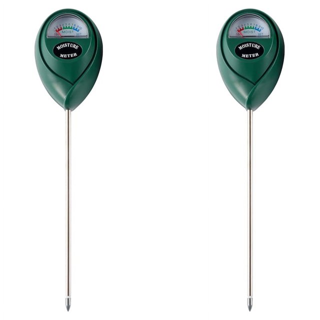 2X Soil Moisture Meter,Plant Water Meter,Moisture Sensor for Garden, Farm, Lawn Plants Indoor
