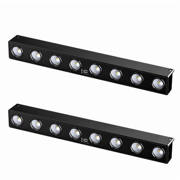 2X Solar Real Outdoor Patio LightSign Pillar Light Outdoor Dusk to Dawn Solar Led LightSign Light Outdoor Sign 8-Light