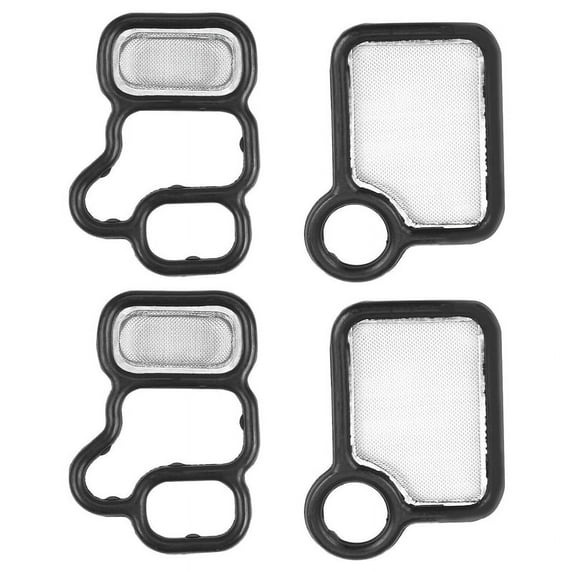2X Solenoid Gasket Spool Valve Filter for Accord -V Elements for 15815-RAA-A01 15815-RAA-A02