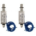 thumbnail image 1 of 2X Solenoid electric solenoid type push / pull 10 mm DC 12 V 2.1 kg force,2 x Solenoid Electromagnet, 1 of 8