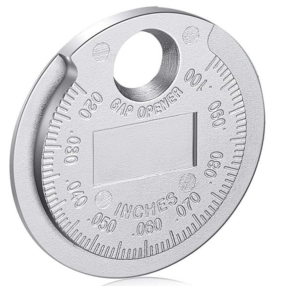 2X Spark Plug Space Tool Gapper Gauge- Wire Spark Plug Space Measuring Tool Scaled From .020Inch to .100Inch