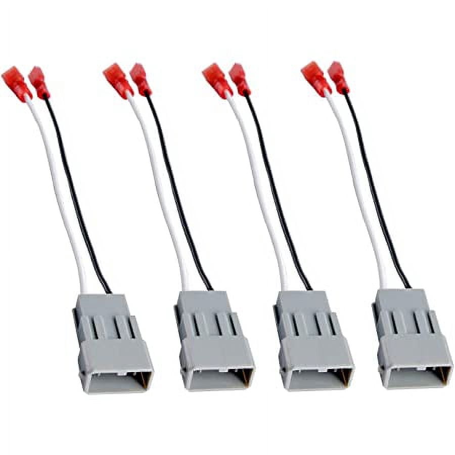 X AUTOHAUX Lot De 2 Adaptateurs Connecteur Haut-Parleur 72-7800 SP-7800 - Compatible Ford Honda Acura