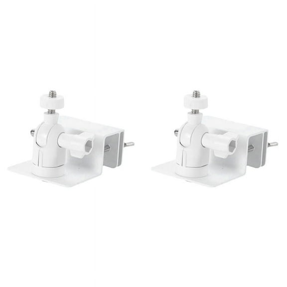 2X Special Monitoring Bracket for Rain Gutter Weatherproof Mount with Screw Security Cameras
