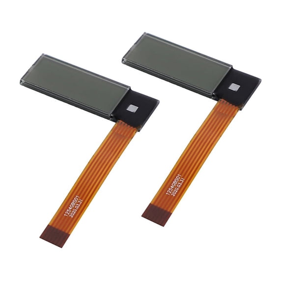 2X Speedometer Tachometer LCD Display for Trucks Cockpit Vision Boat
