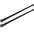 thumbnail image 1 of 2X Spring Extendable Loaded Curtain Rail Pole Telescopic Bath Window Tension Rod,40-70cm, 1 of 8