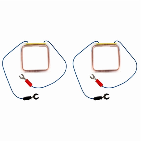 2X Square Coil Copper Coil Electromagnetic Experimental Instrument Physics Teaching Tool Square Coil Instrument