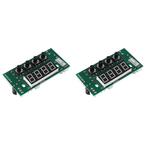 2X Stage Light LED Par Can Main Board RGB 3In1 7Channel for 54X3W Par Program Board 36V Voltage Mainboard,2 x Stage Light Main Board,Green