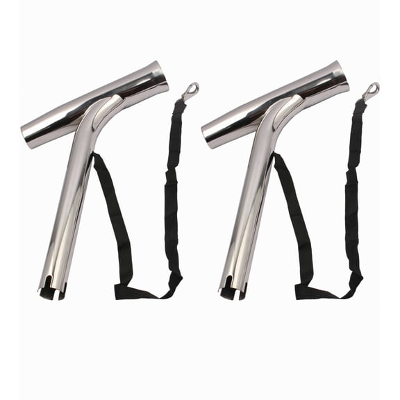 2X Stainless Steel Fishing Outrigger Holder Boat Rod Holder for Marine Boat