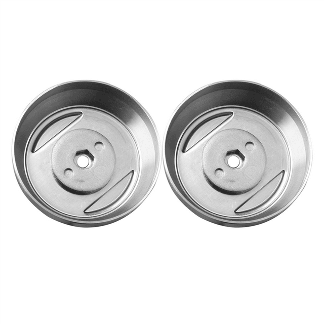 2X Stainless Steel Grass Cover Guard Blade Base Garden Electric Lawn