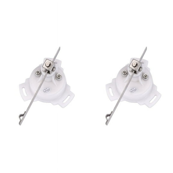 2X Stainless Steel Rudder Angle Indicator Gauge Sensor for Marine Boat 0-190 Ohms Auto Replacement Parts Speedometers,2 x Rudder Angle Indicator,white