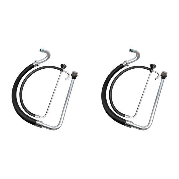 2X Stainless Steel Suction Hose & Reflux Line Sets,Airless Paint Sprayer Accessories,Compatible with 390 395 490 495 595