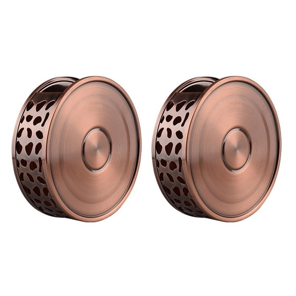 2X Stainless Steel Tea Warmer, Heating Base, Teapot, Warm Tea Stove, Candle Teapot, Tea Set