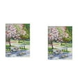 thumbnail image 1 of 2X   Stamped Kits 14CT Printed Embroidery Cloth Needlepoint Kits Easy Patterns for Beginners 10.63x12.99 Inch, 1 of 9
