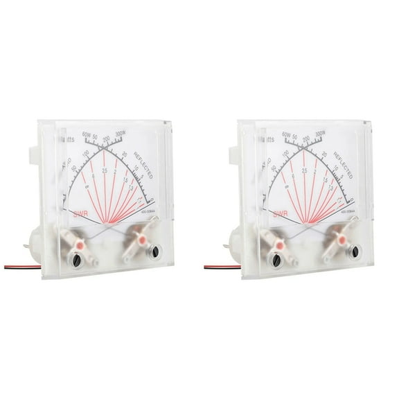 2X Standing Wave Ratio SWR Watt Meter Radio Power Meter Transmitter with Backlight