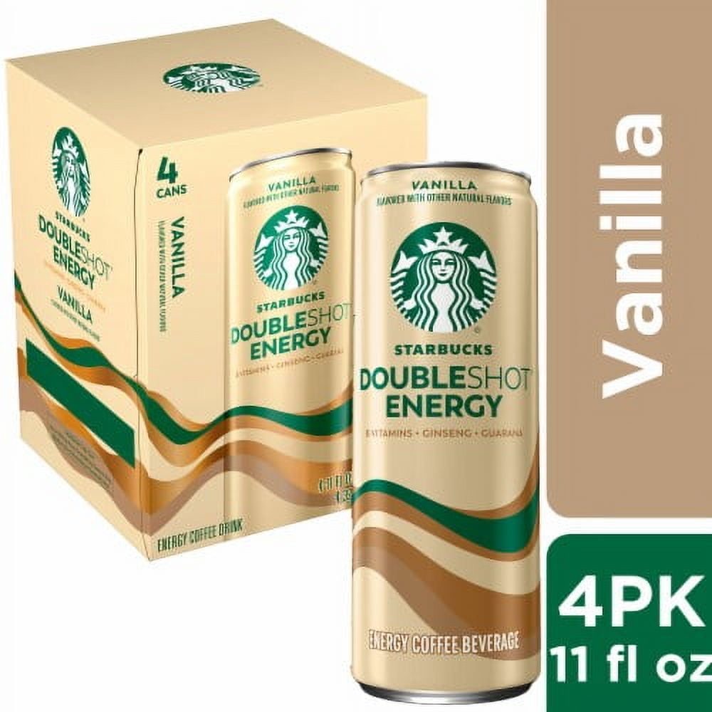 2X - Starbucks DoubleShot Vanilla Energy Iced Coffee Multipack