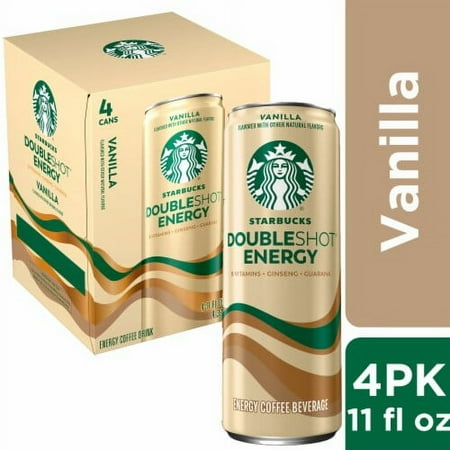 2X - Starbucks DoubleShot Vanilla Energy Coffee Beverage