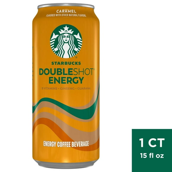 2X - Starbucks Doubleshot Energy Caramel Coffee Drink - 15 fl oz Can