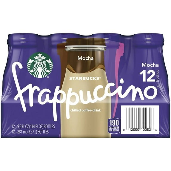 2X - Starbucks Frappuccino Mocha Coffee Drink - 12pk/9.5 fl oz Bottle