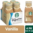 thumbnail image 1 of 2X - Starbucks Frappuccino Vanilla Iced Coffee Multipack Bottles 4 pk / 9.5 fl oz, 1 of 5