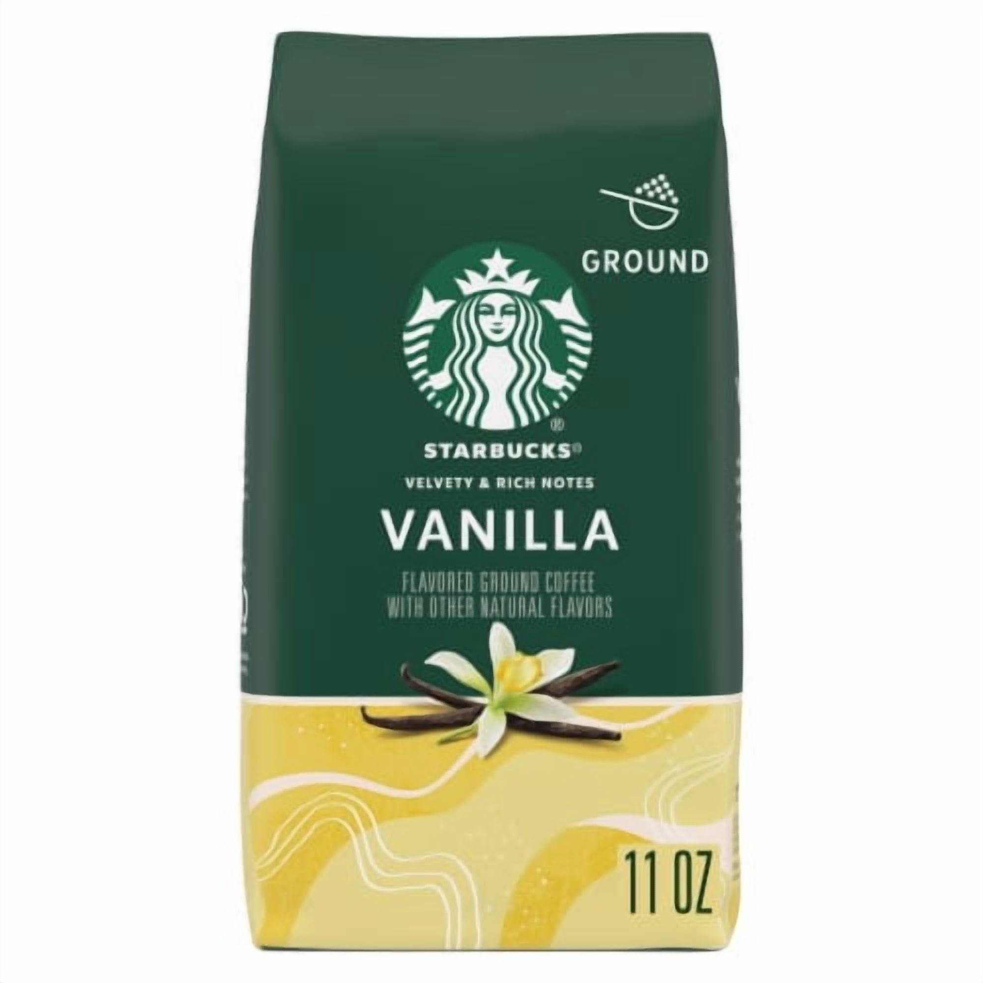 2X-Starbucks Vanilla Flavored Ground Coffee - 11 oz