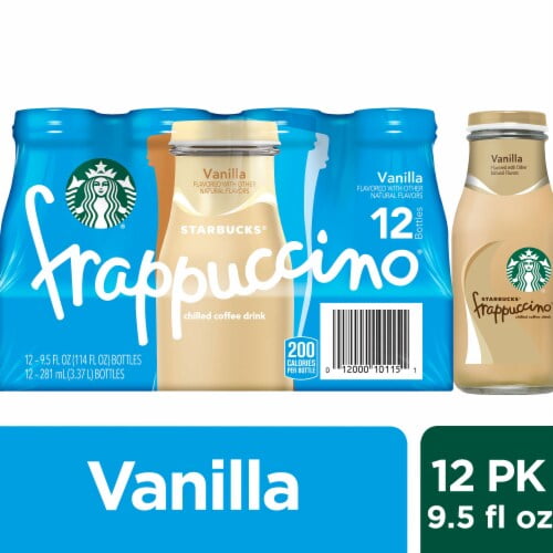 2X - Starbucks Vanilla Frappuccino Iced Coffee Multipack Bottles 12 pk / 9.5 fl oz