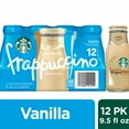 thumbnail image 1 of 2X - Starbucks Vanilla Frappuccino Iced Coffee Multipack Bottles 12 pk / 9.5 fl oz, 1 of 5