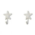thumbnail image 1 of 2X Starfish Cast Iron Decorative Wall Hooks Coats Hats Towels Hooks Beach Ocean Theme Chic Metal Hooks, 1 of 6