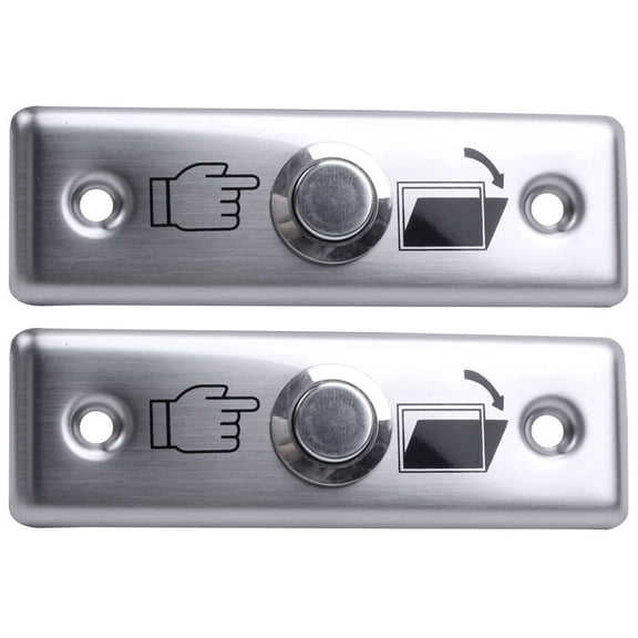 2X Steel Door Exit Release Push Button Home Switch Part of Access Control M1L3