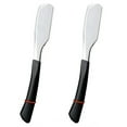 thumbnail image 1 of 2X Straight Stick for Men Women Barber Shaving Knife Blades Spring Design Beard Face Underarm Body, 1 of 7
