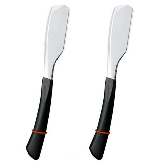 2X Straight Stick for Men Women Barber Shaving Knife Blades Spring Design Beard Face Underarm Body
