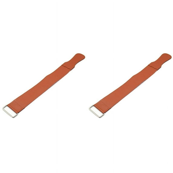 2X Strop, Double Leather Straight Strop, Folding Knife Shave Sharpener, Sharpening Belt