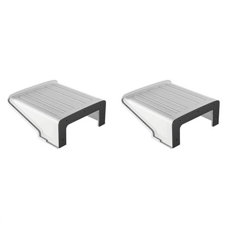 2X Sun Shade Protective Cap Camera Top Cover Security Camera Cover Shield Camera Housing Cover Rain Protector