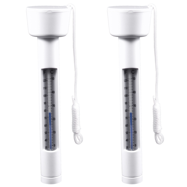 2X Swimming Pool Thermometer Baby Float Water Temperature Pond Sauna
