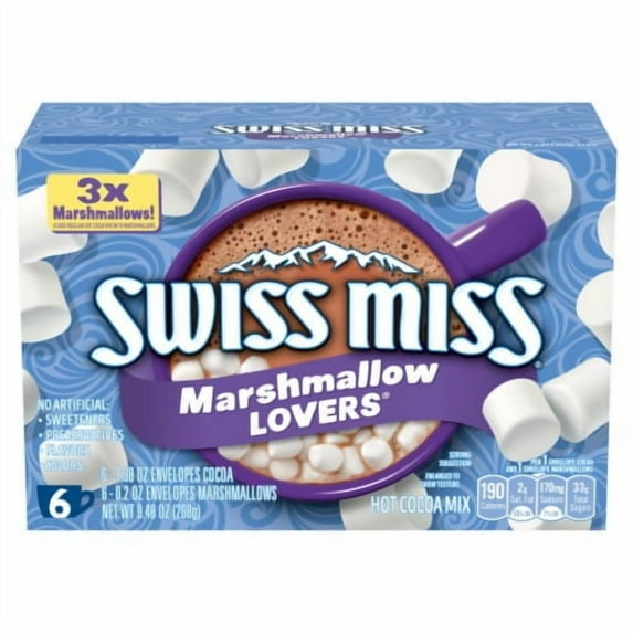 2X-Swiss Miss Marshmallow Lovers Hot Cocoa Mix - 6 ct