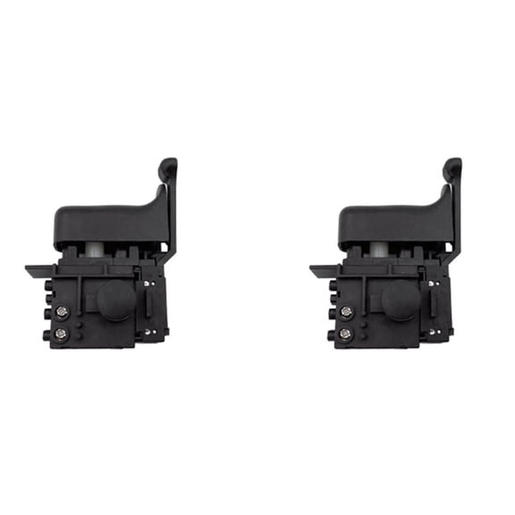 2X Switch Replace for HR2450 HR2020 HR2432 HR2440 HR2450T HR2450A HR2432 HR2641 HR2475 HR2455 HR2450F HR2440F,2 x Switch,Black