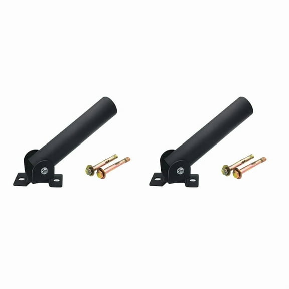 2X T Bar Row Platform Attachment Install on Floor or Wall Holder for Barbell Bars Exercises Gym Equipment,50mm