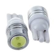 2X T10 W5W 501 194 168 Xenon White 1W SMD LED Car Wedge Side Light Lamp Bulb 12V