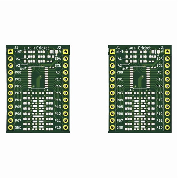 2X TCA9555 Expansion Module IIC/ GPIO Expansion Board Module 16 Digital Input & Output