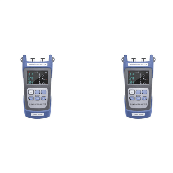 2X TM581 PON Power Meter SC/ Optical Fiber Tester /OLT 1310Nm/1490Nm/1550Nm for the Application & Operating