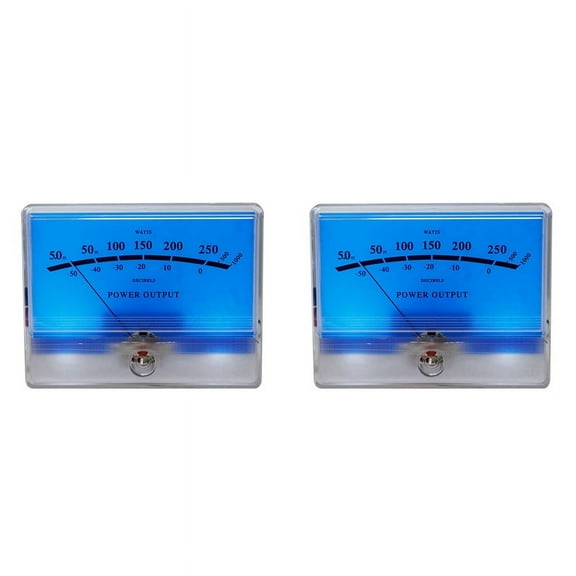 2X TN90A Pointer VU Meter High-Precision Digital Power Head Level Indicator Audio Spectrum for Speaker Amplifier