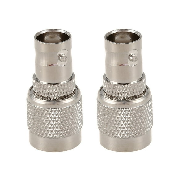 2X TNC Male Plug to BNC Connector Jack Female M / F Coaxial Connector Adapter Cable