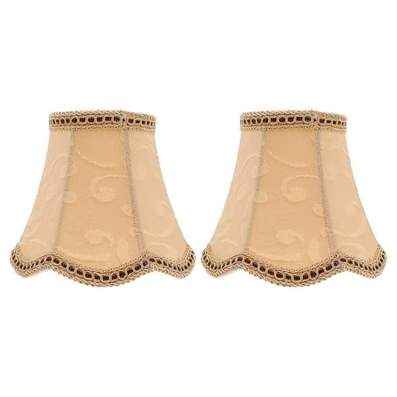 2X Table Lamp Shade Fabric Cloth Clip on Light Shades Cover Drum Lampshade Bulb for Floor Home