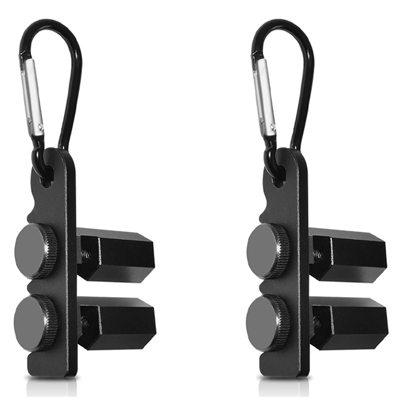 Tall Hexagonal Stair Gauges For Framing Square – Anti-Wobble Aluminum With Storage Case & Carabiner